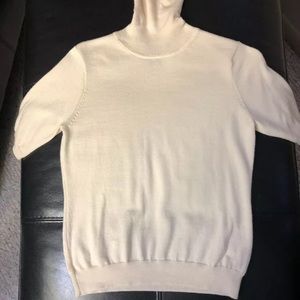 Brooks Brothers Turtleneck Sweater Creme Women’s